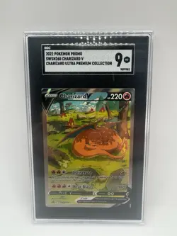 2022 Pokemon Promo Charizard V Ultra Premium Collection #SWSH260 - SGC 9 - Image 1