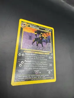 Pokemon TCG Rare 1st Edition Umbreon 32/75 Neo Discovery LP Condition WOTC 2001 - Image 4
