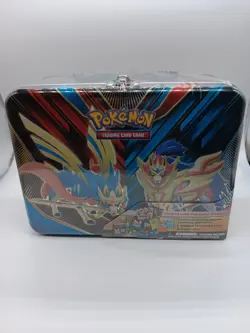 Pokemon TCG Treasure Chest Tin Lunchbox 2020 Sealed Please Read Description - Image 2