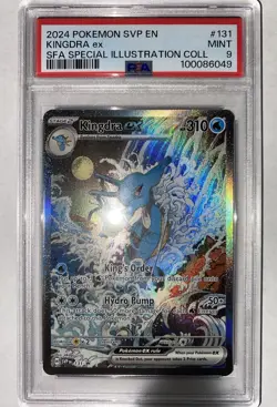 Pokemon TCG - PSA 9 Mint Kingdra EX #131 SVP EN-SV Black Star Promo - Image 3