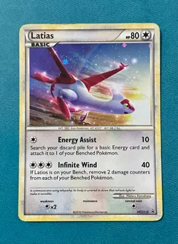 Pokemon TCG: Latias Cosmos Holo, HGSS10 Promo, English, HP - Image 1