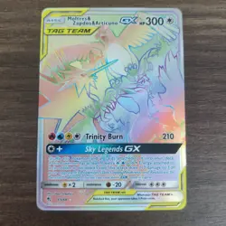 Moltres & Zapdos & Articuno GX 69/68 - NM SECRET RARE Hidden Fates - Pokemon TCG - Image 1