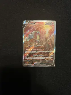 Entei v Crown Zenith Galarian Gallery Holo Ultra Rare Pokemon TCG GG36/GG70 - Image 1
