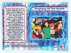 Topps Pokemon The Movie 2000 Prophecy Of The Future #23 Movie Animation Edition - Image 2