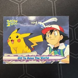 Off to Save the World Topps Pokemon The Movie 2000 #48 2000 - Image 1