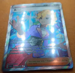 Pokemon TCG Briar Full Art Trainer Stellar Crown Ultra Rare Card 163/142 - NM/M - Image 5