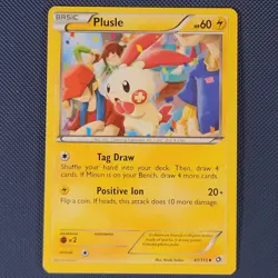 Plusle 47/113 - Legendary Treasures - Uncommon Pokemon Card - NM - Image 1