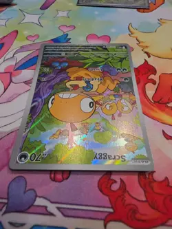 Pokemon Scraggy TCG Illustration Rare Holo Card SV White Flare 138/086 - Image 5