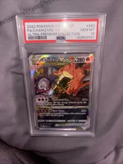 Pokemon 2022 BSP Ultra Premium Collection Charizard Full Art VSTAR SWSH262 PSA10 - Image 1