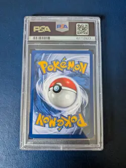 Pokemon TCG Rattata 66/82 Team Rocket Common PSA 8 WOTC Card - Image 2