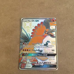 Ho-Oh GX Holo SV50/SV94 NM Hidden Fates: Shiny Vault Pokemon Card - Image 1