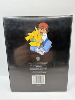 Pokemon Vintage 1999 The First Movie Trading Card Folder Binder 4 Pocket WOTC - Image 2