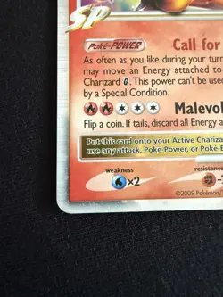 Charizard G LV.X DP45 Black Star Promo Holo Pokemon Card LP - Image 5