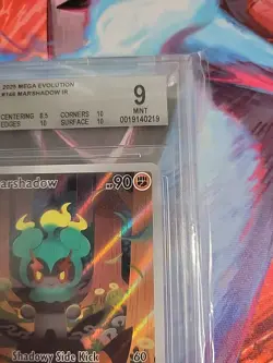 Marshadow Mega Evolution Holo Card 146/132 ME01 BGS 9 - Image 3