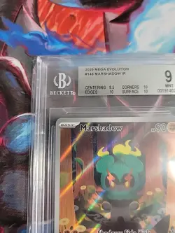 Marshadow Mega Evolution Holo Card 146/132 ME01 BGS 9 - Image 4
