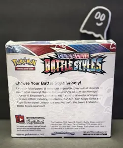 Pokemon Sword & Shield Battle Styles Booster Box - SWSH05 - Factory SEALED 820650818189 - Image 2