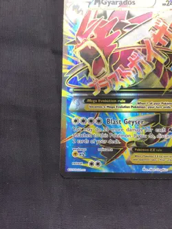 Pokemon Cards: Breakpoint Ultra Rare Full Art: Mega Gyarados EX 115/122 - Image 5