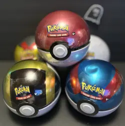 Pokemon TCG - PokeBall Tin from 2021 - Factory Sealed - B20/H20 - Image 1