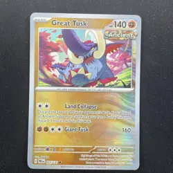 Great Tusk - 055/131 - Poke Ball - Prismatic Evolutions - Pokemon Card - Image 1