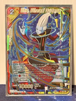 Bandai Dragon Ball Super Card Game Whis, Ethereal Guidance P-207 PR Foil Promo … - Image 1