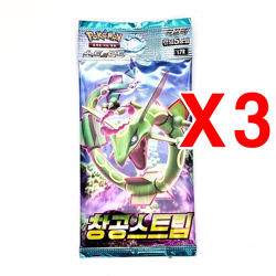 8(3+3+2) PACKS Pokemon TCG Cards Evolving Skies + Obsidian Flames Booster KOREAN - Image 2