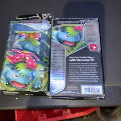 2 pks Pokemon TCG Venusaur V Battle Deck Sealed Starter Deck 60 Cards English - Image 1