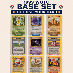 Pokemon Cards Base Set 1999 Choose Your Cards Vintage WOTC - Pikachu/Pidgeotto - Image 1