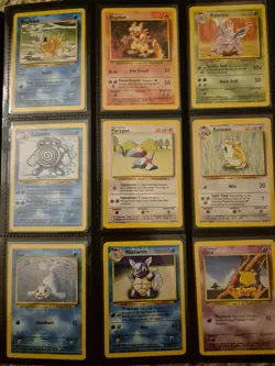 Pokemon Cards Base Set 1999 Choose Your Cards Vintage WOTC - Pikachu/Pidgeotto - Image 4