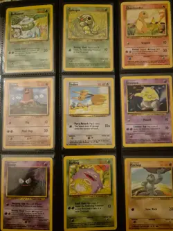 Pokemon Cards Base Set 1999 Choose Your Cards Vintage WOTC - Pikachu/Pidgeotto - Image 5