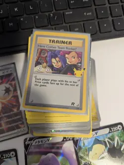Pokemon TCG card lot Here Comes Team Rocket! Ignition Energy Alolan Exeggutor V - Image 2