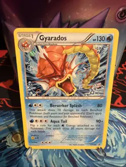 Pokemon Card - Gyarados Holo XY109 Black Star Promo - Near Mint - Image 1