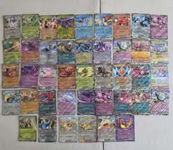 Pokemon TCG Mixed EX Holo Card Lot 42 Cards - Scr & Meg Era - Image 1