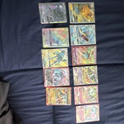 Nintendo Pokemon TCG Raichu EX 10-Card Lot - Holo/Foil Psychic Pokemon - Image 1