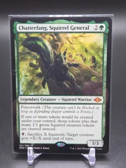 MTG Chatterfang, Squirrel General 151/303 Modern Horizons 2 Regular Mythic - Image 1