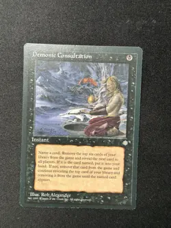 Magic The Gathering Demonic Consultation Ice Age - Image 1