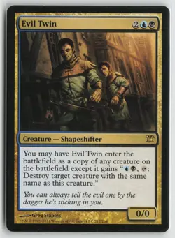 Evil Twin Lightly Played 212 Innistrad Magic: The Gathering - Image 1