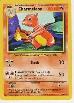 POKEMON CCG TCG BASE SET UNCOMMON AND COMMON CARDS - Image 2