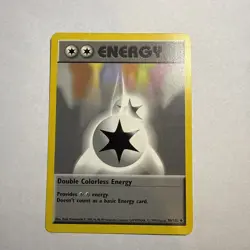 Pokemon TCG Double Colorless Energy Base Set Regular Card 096/102 Shadowless LP - Image 1