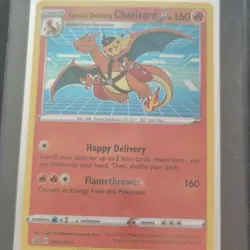 Pokemon Special Delivery Charizard SWSH075 Holo Promo 160 HP English Card - Image 1