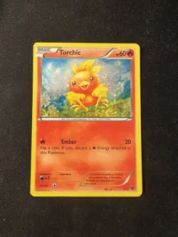 POKEMON TCG MCDONALDS PROMO TORCHIC HOLO RARE 2014 3/12 - Image 1