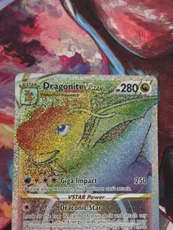 Dragonite VSTAR (Secret) 081/078 Pokemon GO Holo - Image 3