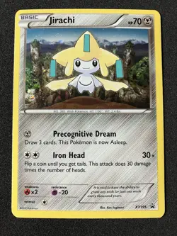 Pokemon Jirachi Holo Black Star Promo TCG Card XY195 - Image 1