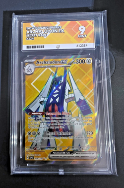 Pokemon TCG Surging Sparks Archaludon EX Ultra Rare Card 224/191 Ace 9 - Image 1