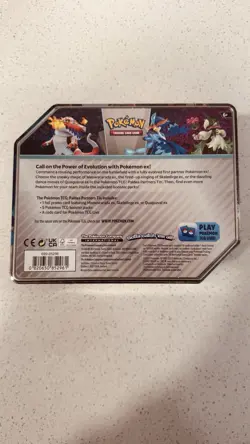 Pokemon TCG Paldea Partners Tin Quaquaval ex Scarlet & Violet **SEALED/NEW** - Image 2