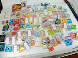 Large Pokemon TCG Bulk Card & Sleeve Bundle Mixed Lot Various Generations - FSS - Image 1