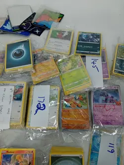 Large Pokemon TCG Bulk Card & Sleeve Bundle Mixed Lot Various Generations - FSS - Image 2