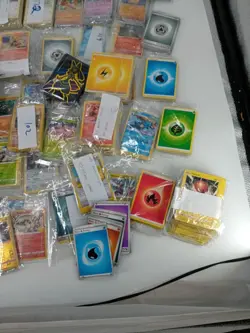 Large Pokemon TCG Bulk Card & Sleeve Bundle Mixed Lot Various Generations - FSS - Image 3