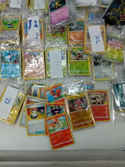Large Pokemon TCG Bulk Card & Sleeve Bundle Mixed Lot Various Generations - FSS - Image 4
