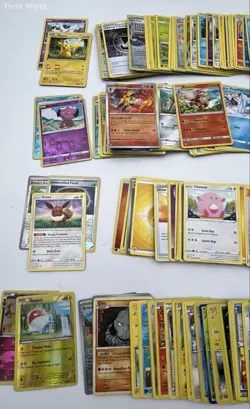 Pokemon Card Lot Mixed Modern & Vintage Eras Approximately 200 Cards See Photos - Image 3