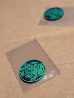 Pokemon Green Lickitung Mini Coin From 151 Chinese - Image 1